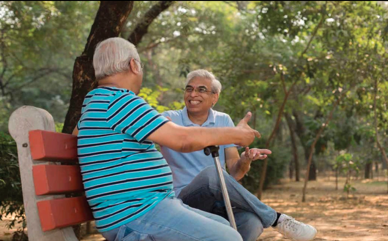 Senior Citizens’ Corner at Sheth Edmont, Kandivali